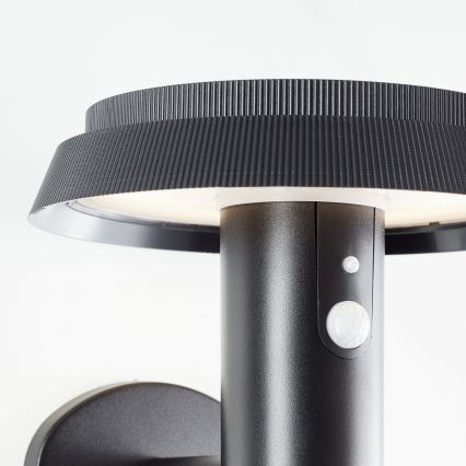 Brilliant - LED Päikesepaneeliga seinavalgusti koos anduriga ALVERO LED/4W/3,7V 2000 mAh IP44