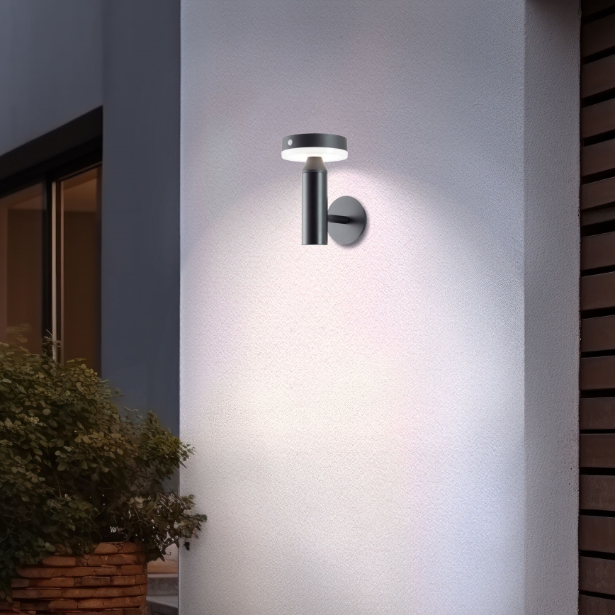 Brilliant - LED Päikesepaneeliga seinavalgusti koos anduriga MAGUA LED/4W/3,7V 2000 mAh IP44