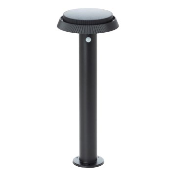 Brilliant - LED Päikesepaneeliga valgusti anduriga ALVERO LED/4W/3,7V 50 cm IP44 must