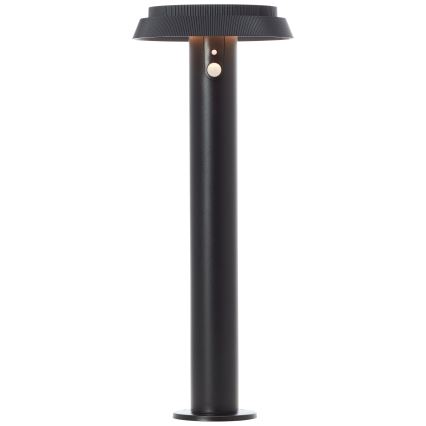 Brilliant - LED Päikesepaneeliga valgusti anduriga ALVERO LED/4W/3,7V 2000 mAh 50 cm IP44 must