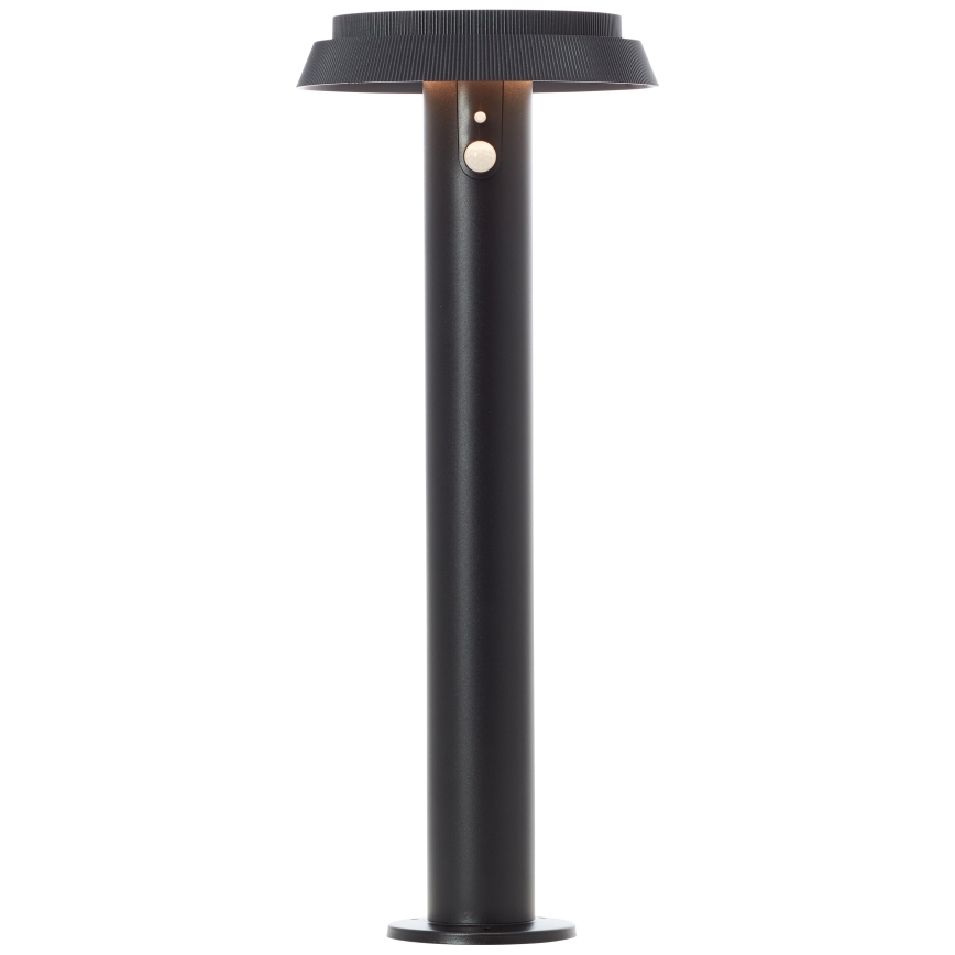 Brilliant - LED Päikesepaneeliga valgusti anduriga ALVERO LED/4W/3,7V 2000 mAh 50 cm IP44 must