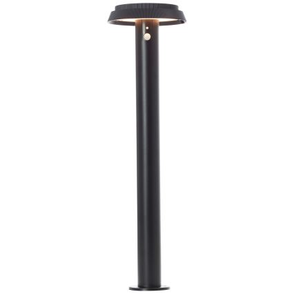 Brilliant - LED Päikesepaneeliga valgusti anduriga ALVERO LED/4W/3,7V 2000 mAh 70 cm IP44 must
