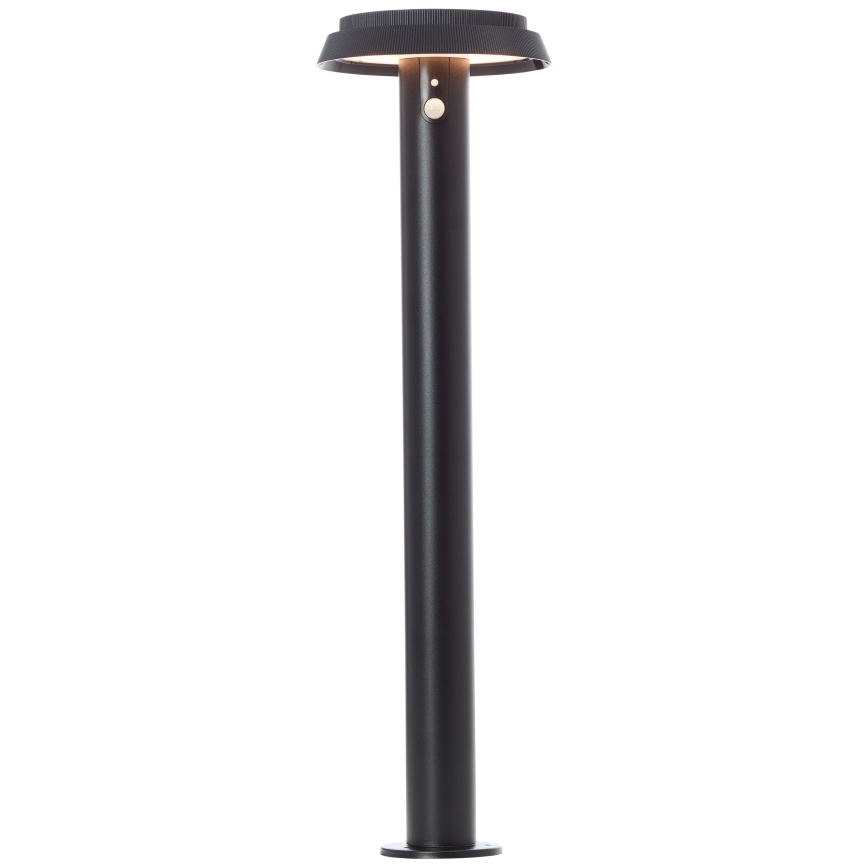 Brilliant - LED Päikesepaneeliga valgusti anduriga ALVERO LED/4W/3,7V 2000 mAh 70 cm IP44 must