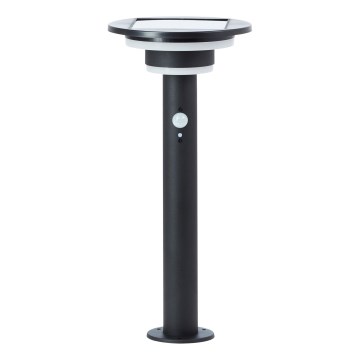 Brilliant - LED Päikesepaneeliga valgusti anduriga GARVINA LED/3W/3,7V 45 cm IP44 must