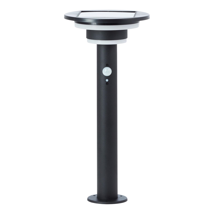 Brilliant - LED Päikesepaneeliga valgusti anduriga GARVINA LED/3W/3,7V 45 cm IP44 must