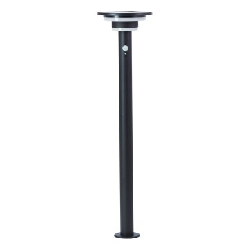 Brilliant - LED Päikesepaneeliga valgusti anduriga GARVINA LED/3W/3,7V 85 cm IP44 must