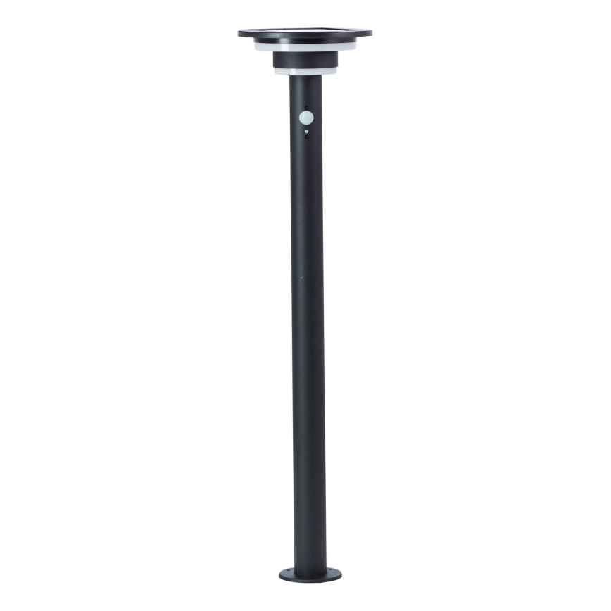 Brilliant - LED Päikesepaneeliga valgusti anduriga GARVINA LED/3W/3,7V 85 cm IP44 must