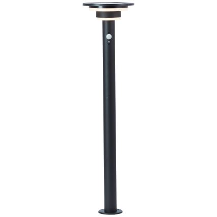 Brilliant - LED Päikesepaneeliga valgusti anduriga GARVINA LED/3W/3,7V 85 cm IP44 must