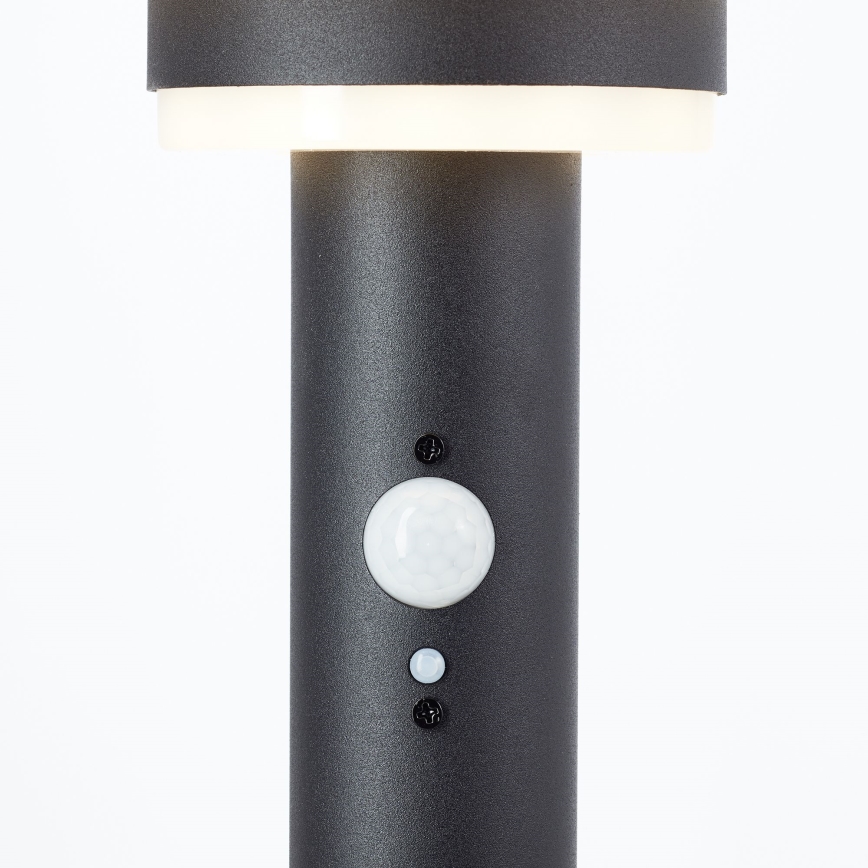 Brilliant - LED Päikesepaneeliga valgusti anduriga GARVINA LED/3W/3,7V 85 cm IP44 must