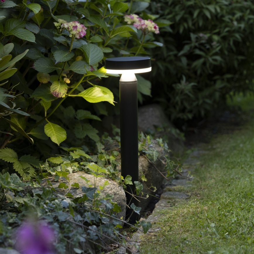 Brilliant - LED Päikesepaneeliga valgusti anduriga MAGUA LED/4W/3,7V 2000 mAh 50,2 cm IP44 must