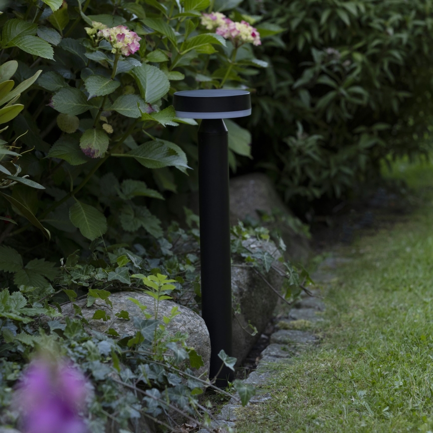 Brilliant - LED Päikesepaneeliga valgusti anduriga MAGUA LED/4W/3,7V 2000 mAh 50,2 cm IP44 must