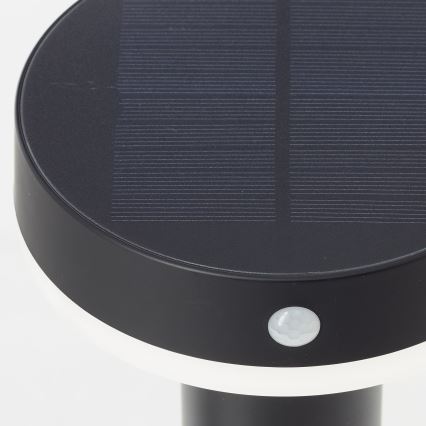 Brilliant - LED Päikesepaneeliga valgusti anduriga MAGUA LED/4W/3,7V 2000 mAh 50,2 cm IP44 must