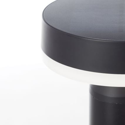 Brilliant - LED Päikesepaneeliga valgusti anduriga MAGUA LED/4W/3,7V 2000 mAh 50,2 cm IP44 must