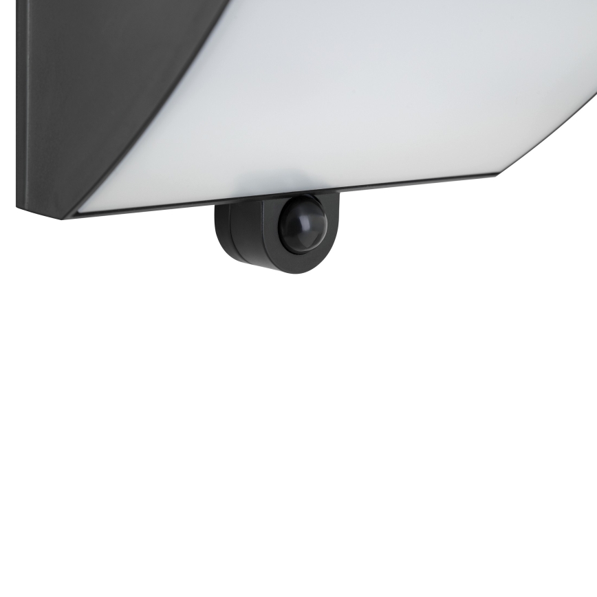 Brilliant - LED päikese seinavalgusti anduriga SIERRA LED/6W/3,7V 2700/4000/6500K 2000 mAh IP54 must