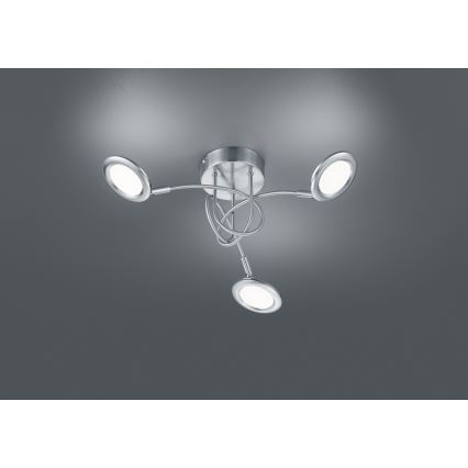 Brilliant - LED pinnapealne lühter SESSION 3xLED/3,1W/230V 3000/4000/6500K mattkroom