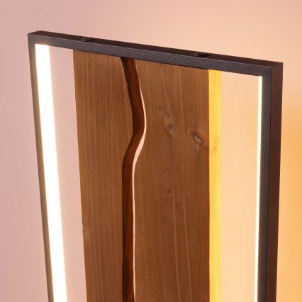 Brilliant - LED põrandalamp THUNDER LED/18W/230V mänd