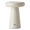 Brilliant - LED reguleeritav puutetundlik lauavalgusti MUFFIN LED/3W/5V USB 2600 mAh IP44 kreem