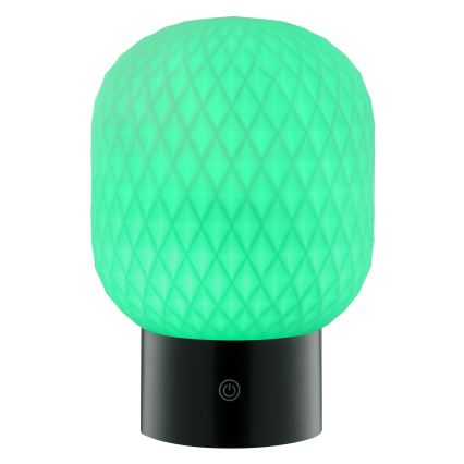 Brilliant - LED RGBW hämardatav, laetav, puudutusega juhitav välistingimustes laualamp SARASTRO LED/3W/5V 2700K 1800 mAh IP44 valge