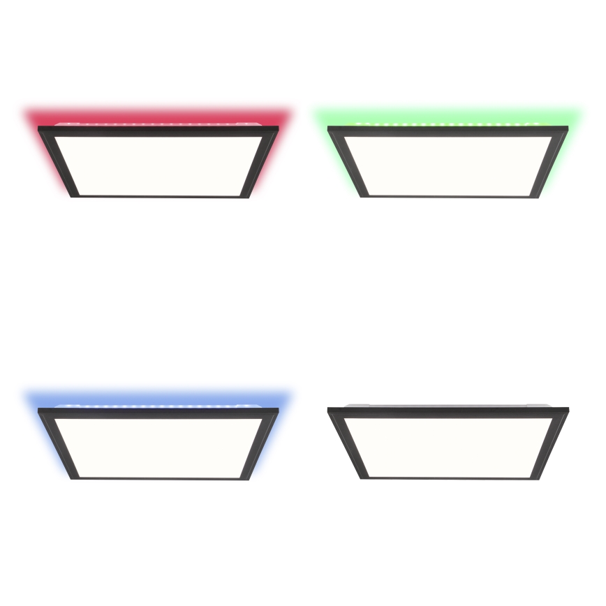 Brilliant - LED RGB Hämardatav laevalgusti ALLIE LED/24W/230V 2700-6500K must + kaugjuhtimispult