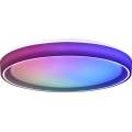 Brilliant - LED RGB Hämardatav laevalgusti FLOCO LED/34W/230V 3000-6500K d. 49,5 cm valge + kaugjuhtimispult