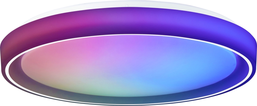 Brilliant - LED RGB Hämardatav laevalgusti FLOCO LED/34W/230V 3000-6500K d. 49,5 cm valge + kaugjuhtimispult