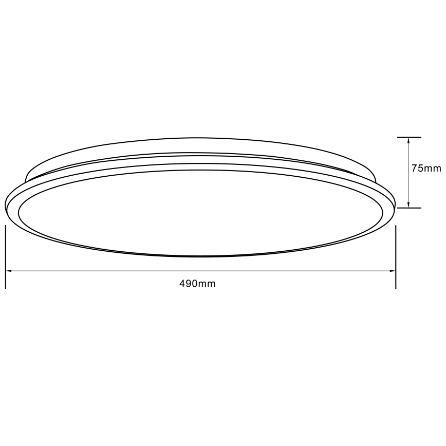 Brilliant - LED RGB Hämardatav laevalgusti HEIDA LED/30W/230V 3000-6500K + kaugjuhtimispult
