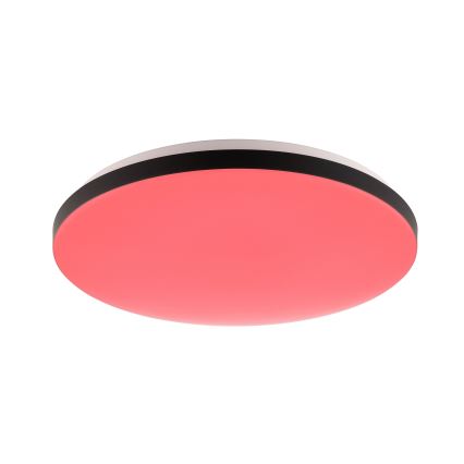 Brilliant - LED RGB Hämardatav laevalgusti LIVIO LED/20W/230V 3000-6500K d. 49 cm must + kaugjuhtimispult