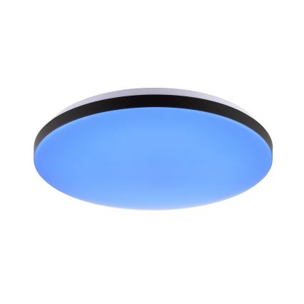 Brilliant - LED RGB Hämardatav laevalgusti LIVIO LED/20W/230V 3000-6500K d. 49 cm must + kaugjuhtimispult