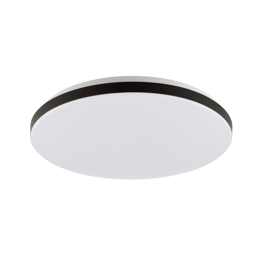 Brilliant - LED RGB Hämardatav laevalgusti LIVIO LED/20W/230V 3000-6500K d. 49 cm must + kaugjuhtimispult