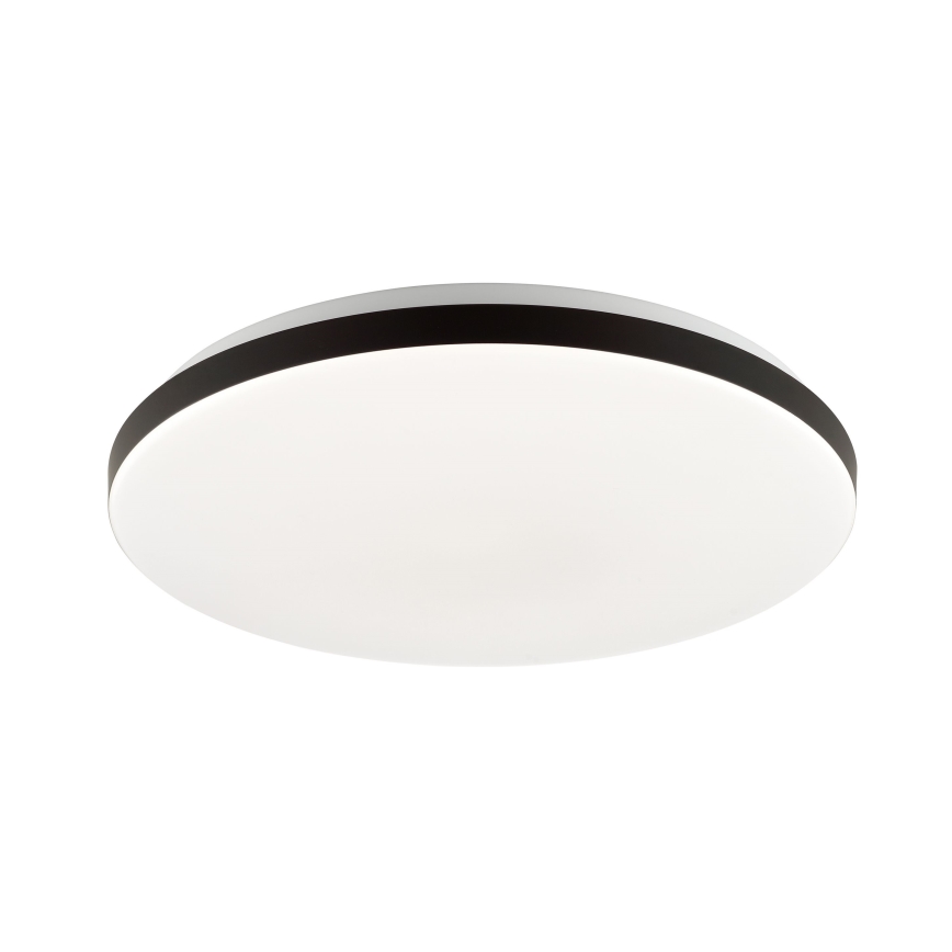 Brilliant - LED RGB Hämardatav laevalgusti LIVIO LED/20W/230V 3000-6500K d. 49 cm must + kaugjuhtimispult