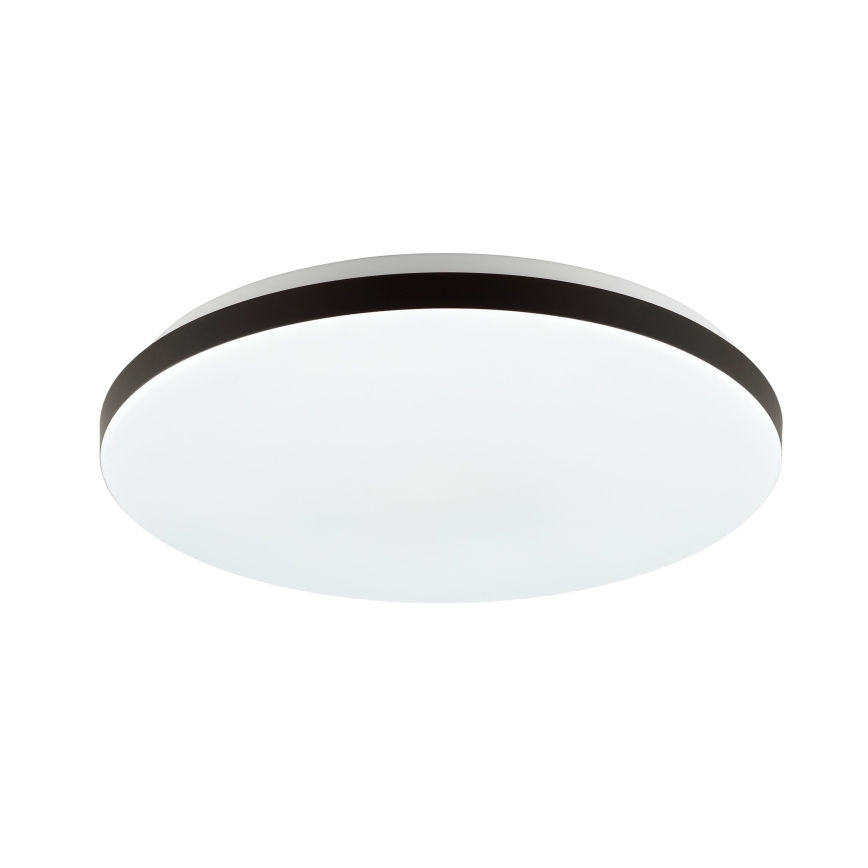 Brilliant - LED RGB Hämardatav laevalgusti LIVIO LED/20W/230V 3000-6500K d. 49 cm must + kaugjuhtimispult