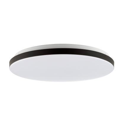 Brilliant - LED RGB Hämardatav laevalgusti LIVIO LED/20W/230V 3000-6500K d. 49 cm must + kaugjuhtimispult