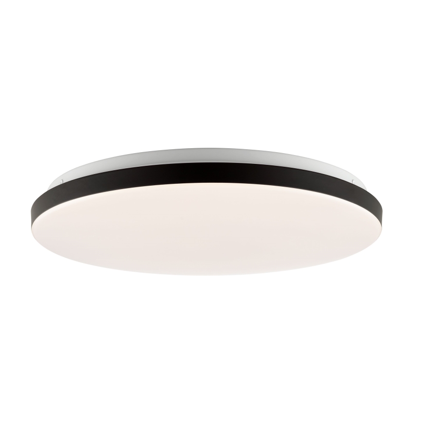 Brilliant - LED RGB Hämardatav laevalgusti LIVIO LED/20W/230V 3000-6500K d. 49 cm must + kaugjuhtimispult