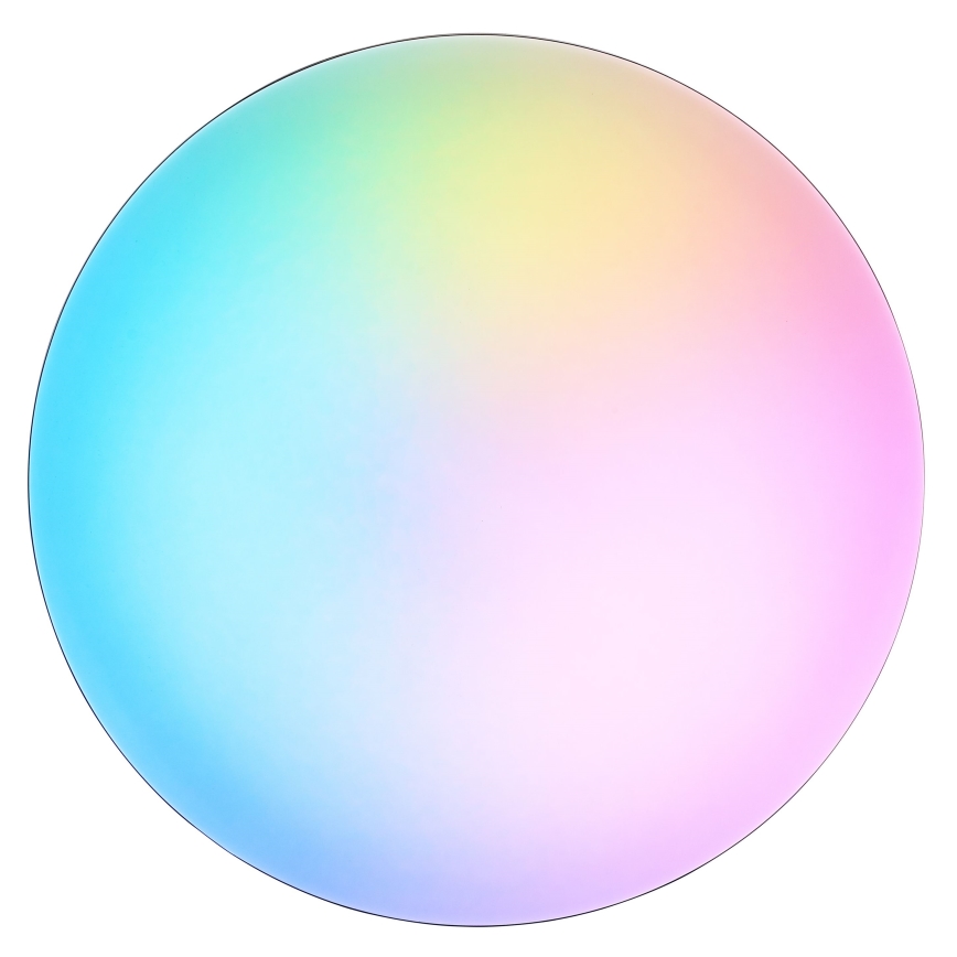 Brilliant - LED RGB Hämardatav laevalgusti LIVIO LED/20W/230V 3000-6500K d. 49 cm must + kaugjuhtimispult