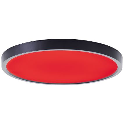 Brilliant - LED RGB Hämardatav laevalgusti LOTTI LED/16W/230V 3000K d. 30 cm must Wi-Fi Tuya + kaugjuhtimispult