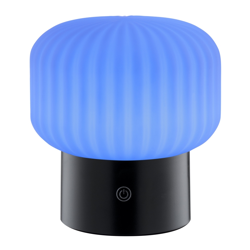 Brilliant - LED RGBW hämardatav laetav puutekontrolliga välistingimustes kasutatav lauavalgusti SARASTRO LED/3W/5V 2700K 1800 mAh IP44 valge