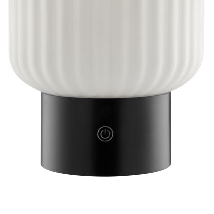 Brilliant - LED RGBW hämardatav laetav puutekontrolliga välistingimustes kasutatav lauavalgusti SARASTRO LED/3W/5V 2700K 1800 mAh IP44 valge