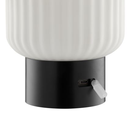 Brilliant - LED RGBW hämardatav laetav puutekontrolliga välistingimustes kasutatav lauavalgusti SARASTRO LED/3W/5V 2700K 1800 mAh IP44 valge