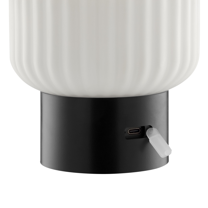 Brilliant - LED RGBW hämardatav laetav puutekontrolliga välistingimustes kasutatav lauavalgusti SARASTRO LED/3W/5V 2700K 1800 mAh IP44 valge