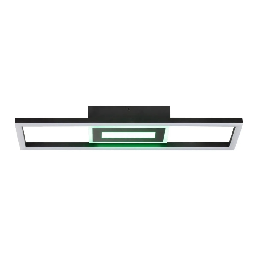Brilliant - hämardatav LED RGBW laelamp BESSON LED/20W/230V 3000-6500K must + kaugjuhtimispult