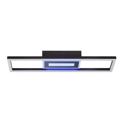 Brilliant - hämardatav LED RGBW laelamp BESSON LED/20W/230V 3000-6500K must + kaugjuhtimispult