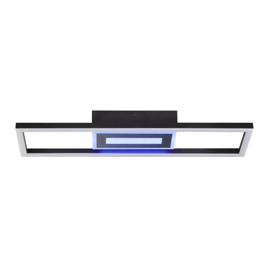 Brilliant - hämardatav LED RGBW laelamp BESSON LED/20W/230V 3000-6500K must + kaugjuhtimispult