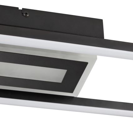 Brilliant - hämardatav LED RGBW laelamp BESSON LED/20W/230V 3000-6500K must + kaugjuhtimispult