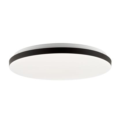 Brilliant - LED RGBW hämardatav laevalgusti LIVIO LED/20W/230V 3000-6500K läbimõõt 38,5 cm must + kaugjuhtimispult