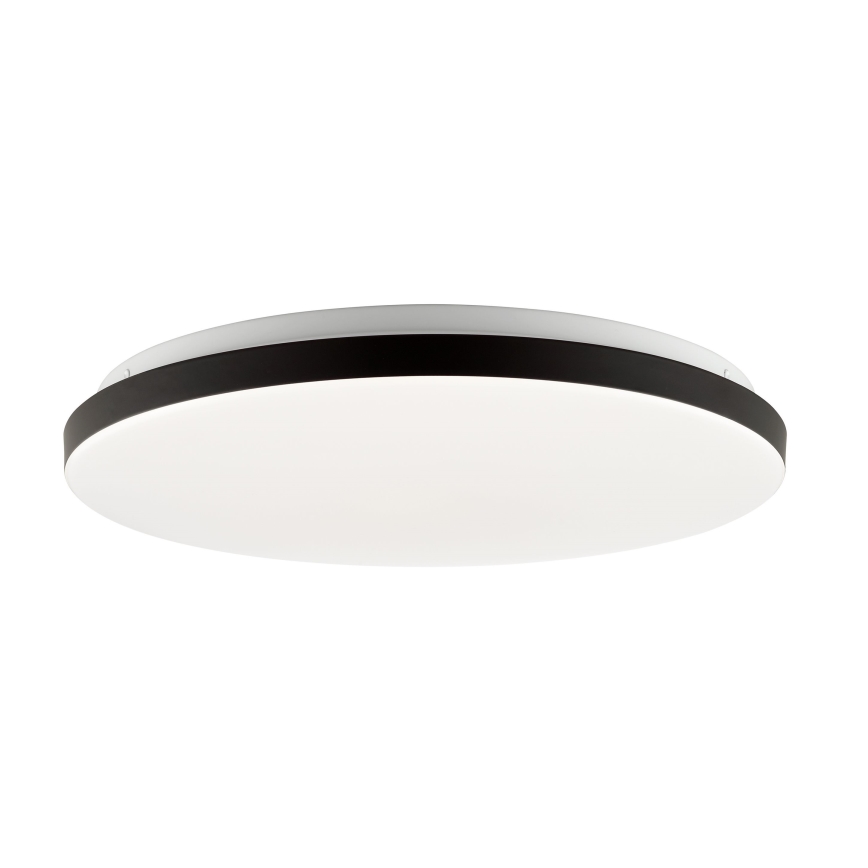 Brilliant - LED RGBW hämardatav laevalgusti LIVIO LED/20W/230V 3000-6500K läbimõõt 38,5 cm must + kaugjuhtimispult