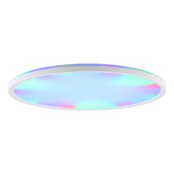 Brilliant - LED RGBW Hämardatav laelamp LUMARO LED/22W/230V 4000K läbimõõt 42 cm valge + kaugjuhtimispult