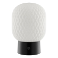 Brilliant - LED RGBW hämardatav, laetav, puudutusega juhitav välistingimustes laualamp SARASTRO LED/3W/5V 2700K 1800 mAh IP44 valge