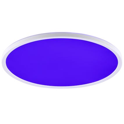 Brilliant - LED RGBW Hämardatav laelamp LUMARO LED/22W/230V 4000K läbimõõt 42 cm valge + kaugjuhtimispult