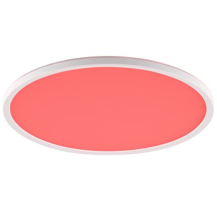 Brilliant - LED RGBW Hämardatav laelamp LUMARO LED/22W/230V 4000K läbimõõt 42 cm valge + kaugjuhtimispult