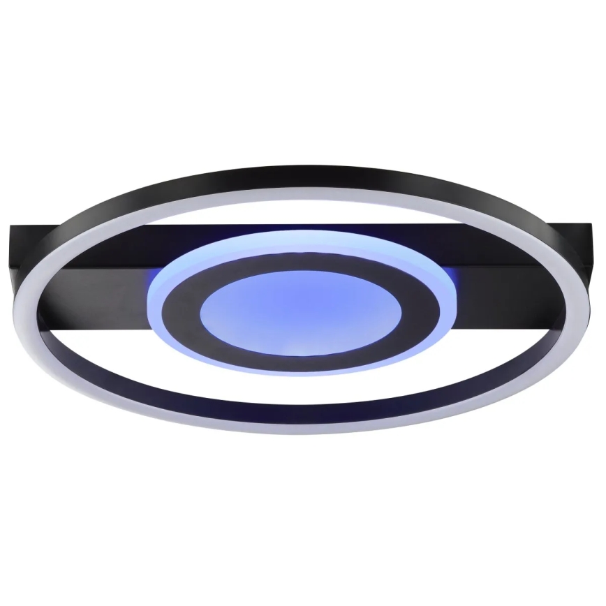 Brilliant - LED RGBW hämardatav laelamp MAUREEN LED/20W/230V 3000-6500K must + kaugjuhtimispult